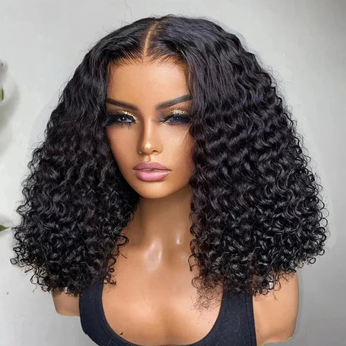 Water Wave Bob HD Glueless Lace Front Wig