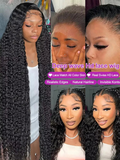 Curly 360° Full Lace Human Hair Wig